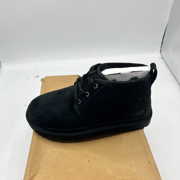 NWT UGG Women’s Black Neumel Lined Winter Ankle Boots US Size 8 EU 39 - Picture 2 of 6